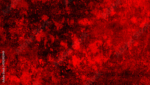 Scary red wall for background, Dark grunge textured red concrete wall background. abstract bright colorful background