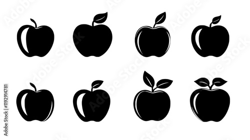 Collection of Apple digital art, Apple vector graphic, repetitive pattern