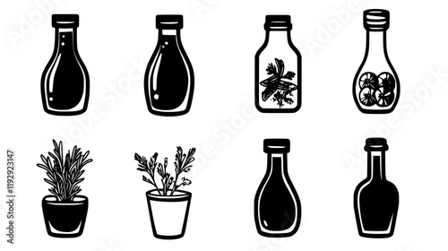 Collection of Caesar Dressing digital art, Caesar Dressing vector graphic, repetitive pattern