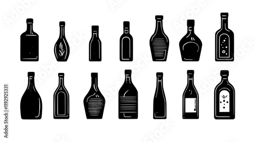 Collection of Italian Dressing digital art, Italian Dressing vector graphic, repetitive pattern