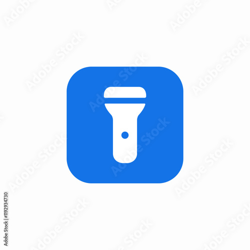 flash light icon sign vector