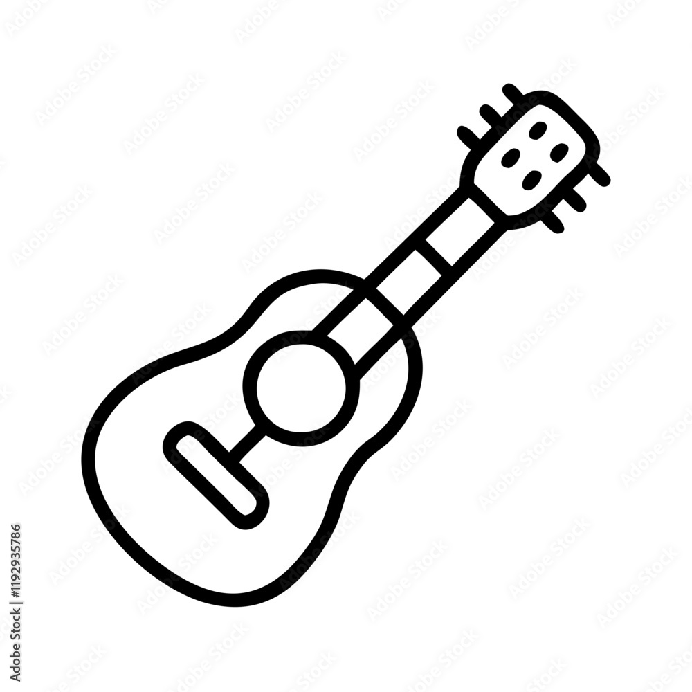 ukulele icon, ukulele line art - simple line art of ukulele, perfect for ukulele logos and icons and themed design ukulele icon, ukulele line art - simple line art of ukulele, perfect for ukulele logos and icons and themed design