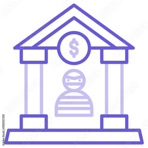 Bank Fraud Icon