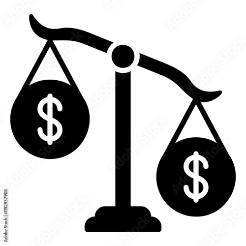 The icon of economic instability causes inequality in the value of money