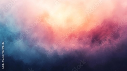 Soft Pastel Abstract Gradient. Generative AI photo