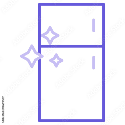 Cleaning Refrigerator Icon