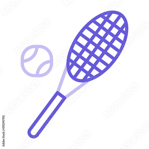 Tennis Racket Icon