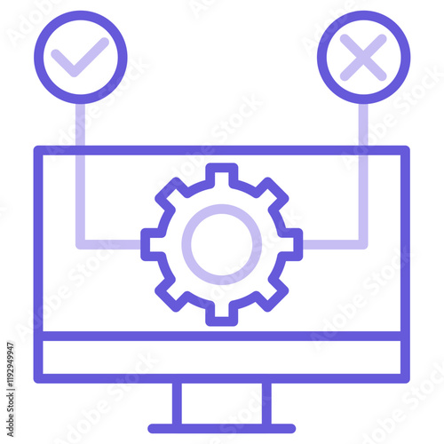 System Testing Icon
