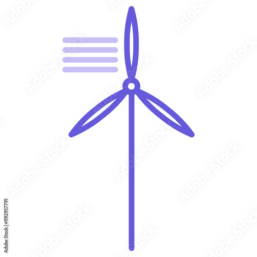 Wind Energy Icon