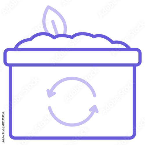 Compost Bin Icon