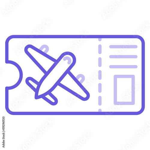 Airline Ticket Icon
