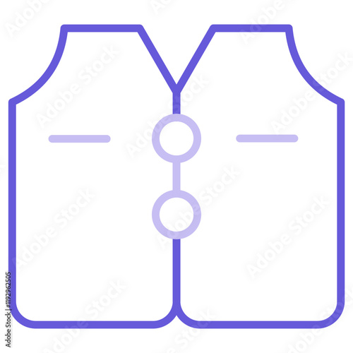 Coat Vest Icon