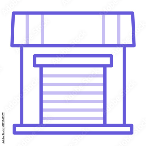 Warehouse Closed Icon