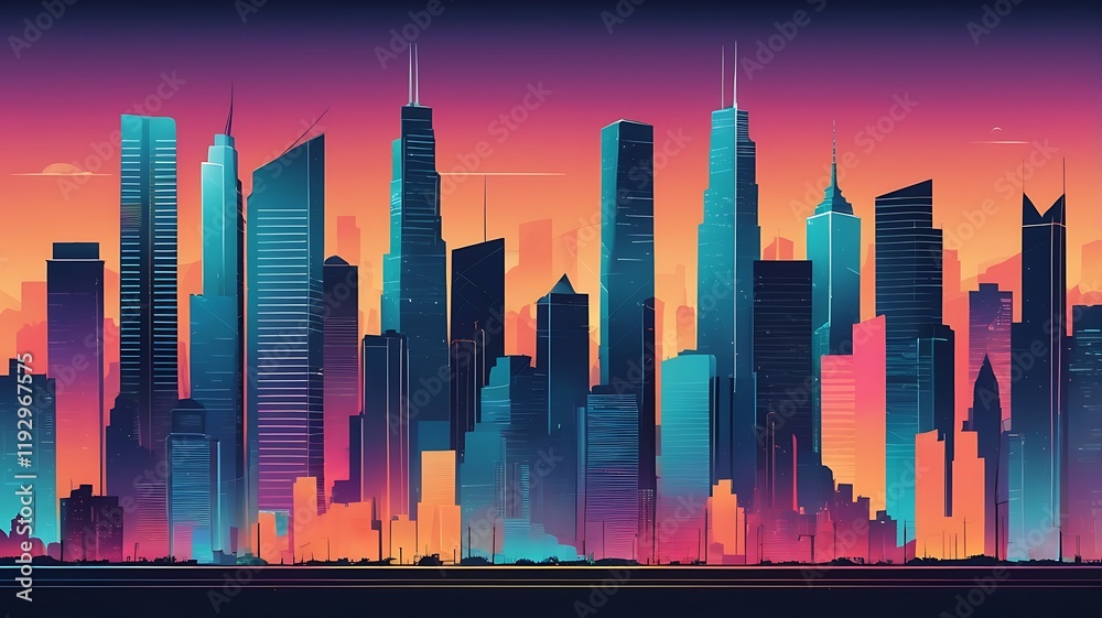 Obraz premium Modern and abstract vector design