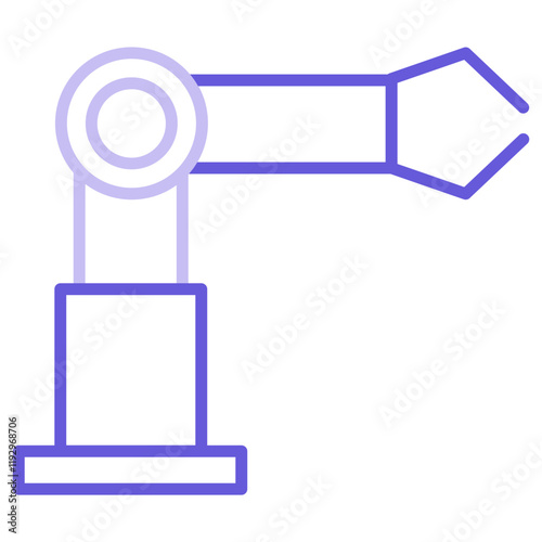 Industrial Robot Icon