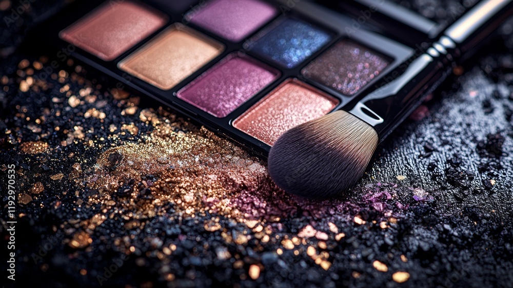 Eyeshadow Palette Makeup Brush Glitter Sparkle Beauty Eyeshadow Palette Makeup Brush Glitter Sparkle Beauty