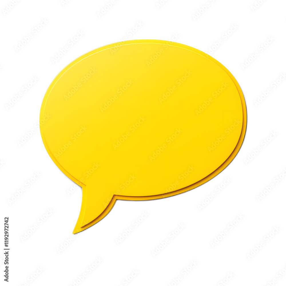 Empty Speech Bubble Blank Minimalist Quote Frame for Text Empty Speech Bubble Blank Minimalist Quote Frame for Text