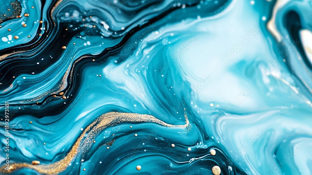Isolated abstract watercolor background in a vibrant turquoise shade Perfect for creative and minimalist designs Isolated abstract watercolor background in a vibrant turquoise shade Perfect for creative and minimalist designs