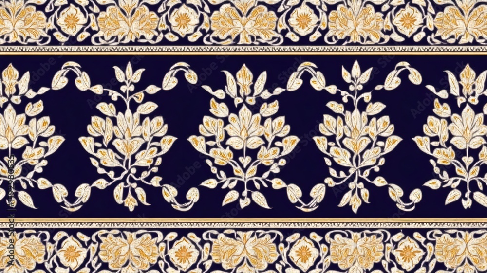 Intricate Silver Thai Border Pattern on Dark Gray Background Intricate Silver Thai Border Pattern on Dark Gray Background
