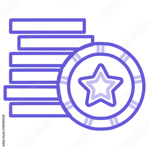 Poker Chips Icon