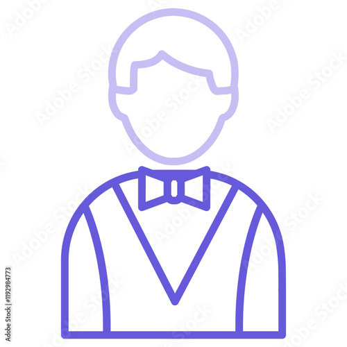 Male Croupier Icon