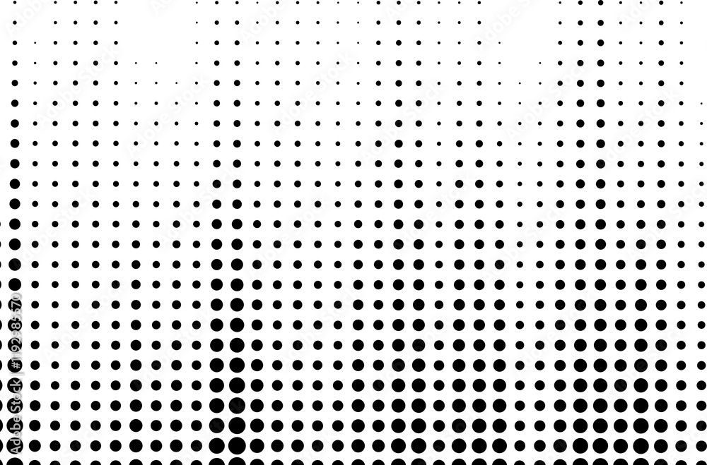 abstract gradient halftone dots background Pop art template texture Vector illustration	