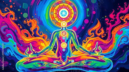 Chakra Meditation and Spiritual Healing Energy	