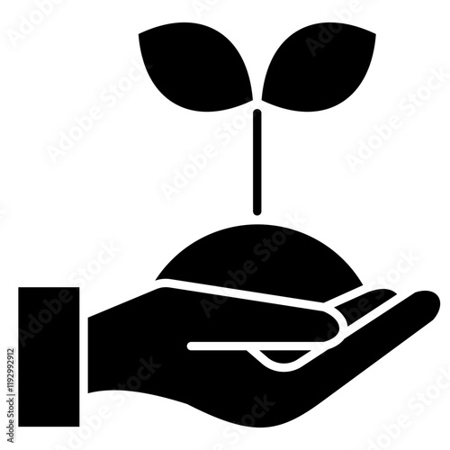 Reforestation  Icon Element For Design