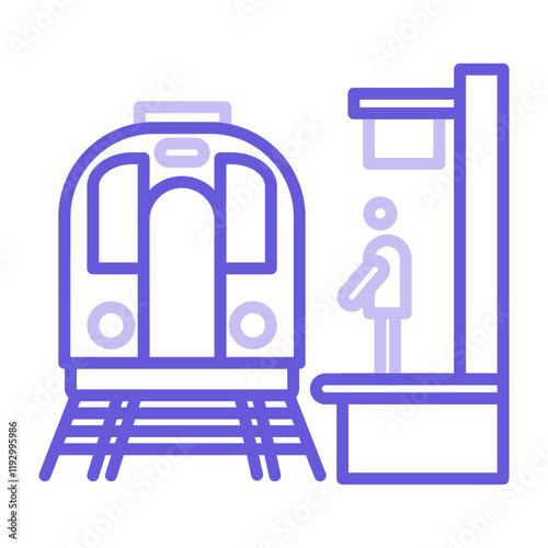 Train Platform Icon