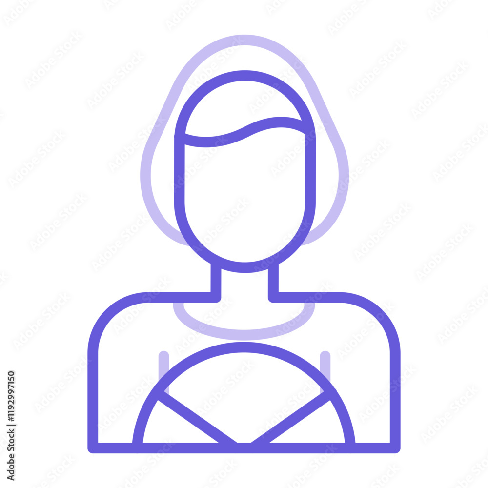 Lady Driver Icon Lady Driver Icon