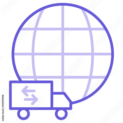 Worldwide Delivery Icon