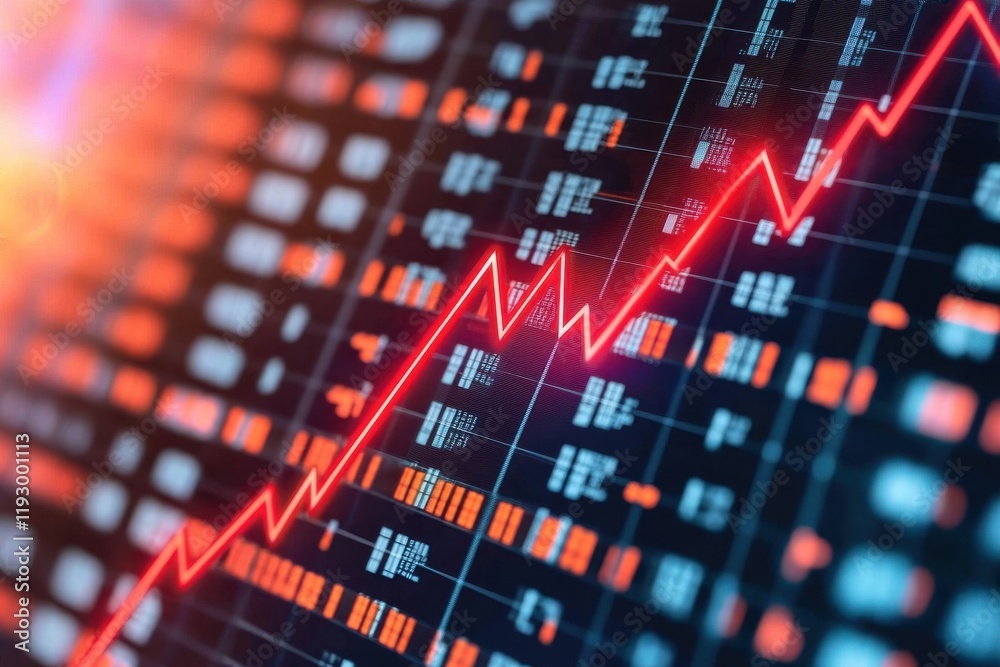 Graph depicting a rising trend in financial data, featuring bright colors and digital elements, symbolizing growth and investment opportunities. Graph depicting a rising trend in financial data, featuring bright colors and digital elements, symbolizing growth and investment opportunities.
