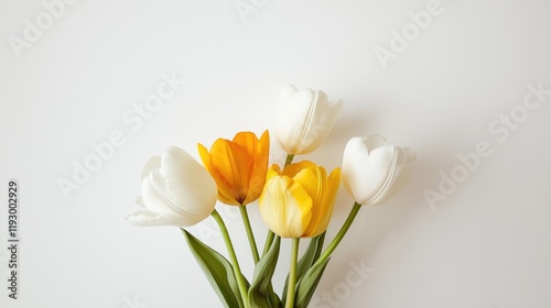 Wallpaper Mural A vibrant bouquet of tulips for Mother's Day, Valentine's Day, Easter, and other celebrations. Torontodigital.ca
