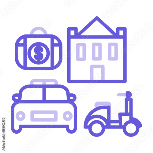 Fixed Asset Icon