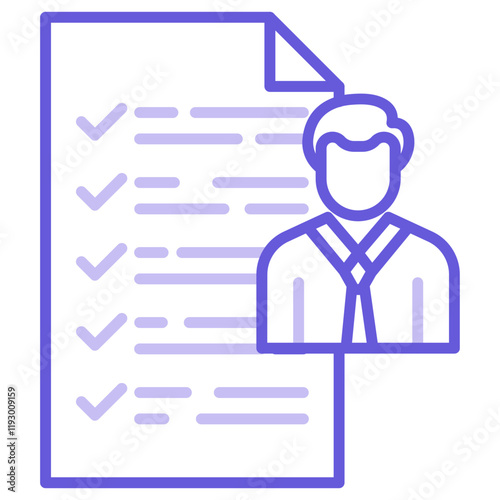 Employee Evaluation Icon
