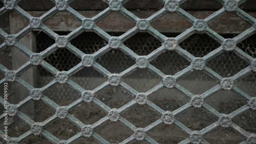 Fototapeta premium Metallic patterns texture background industrial pattern