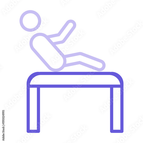 Jumping Athlete Icon