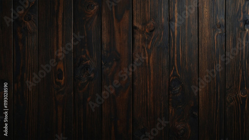 Dark Wood Background Texture: Rustic and Elegant Wooden Design