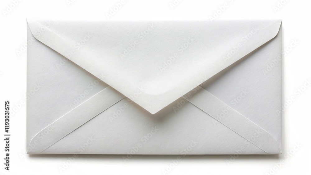 white envelope isolated on a white background
white envelope isolated on a white background
