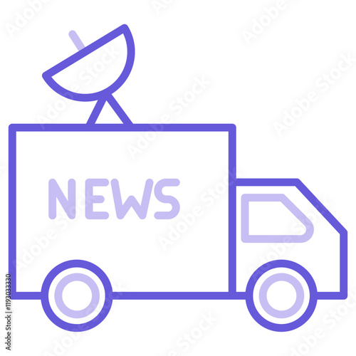 News Van Icon