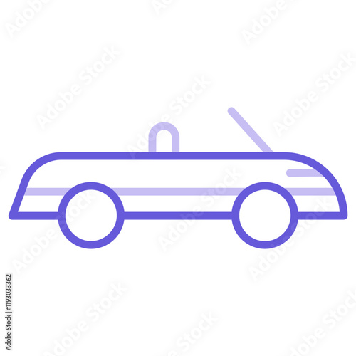 Convertible Car Icon
