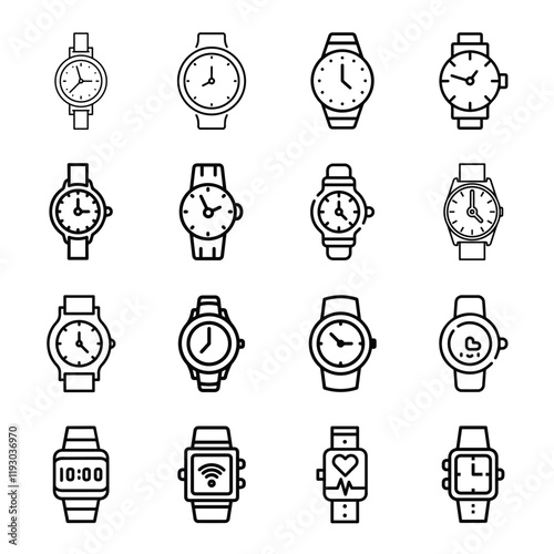 Hand Watch icon pack