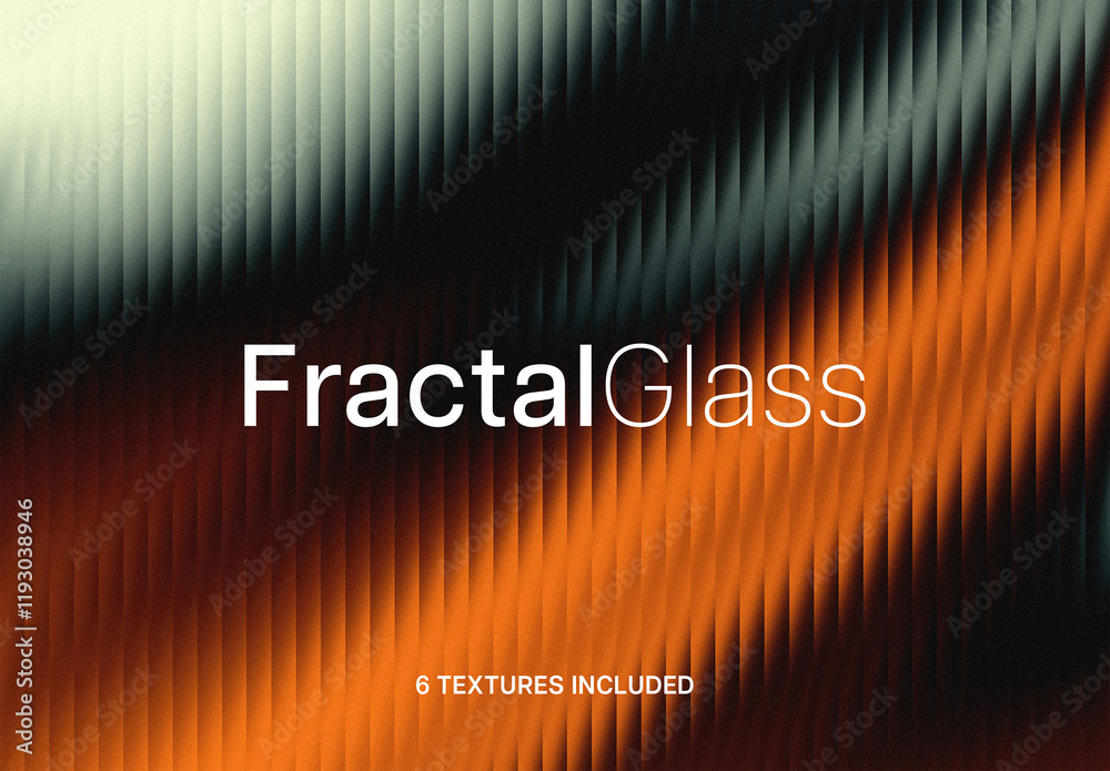 Fractal Glass Gradients Texture Bundle Stock Template | Adobe Stock