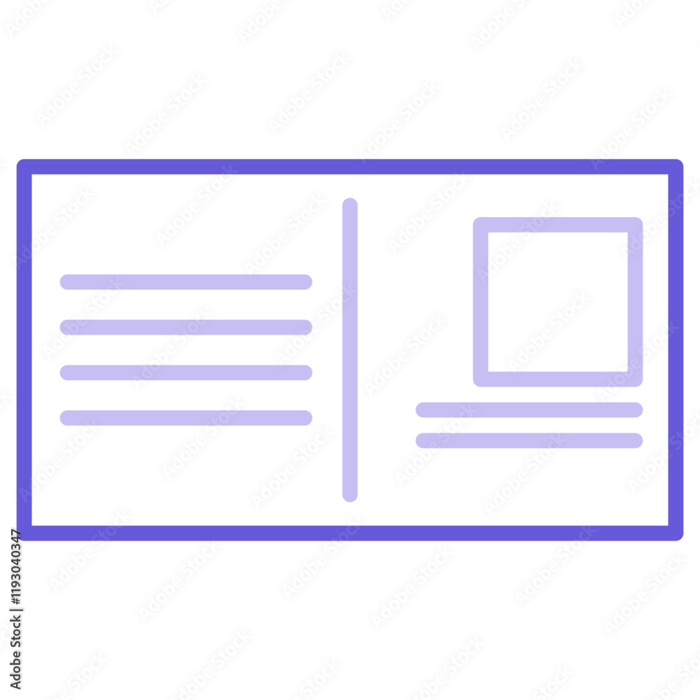 Postcard Icon Postcard Icon