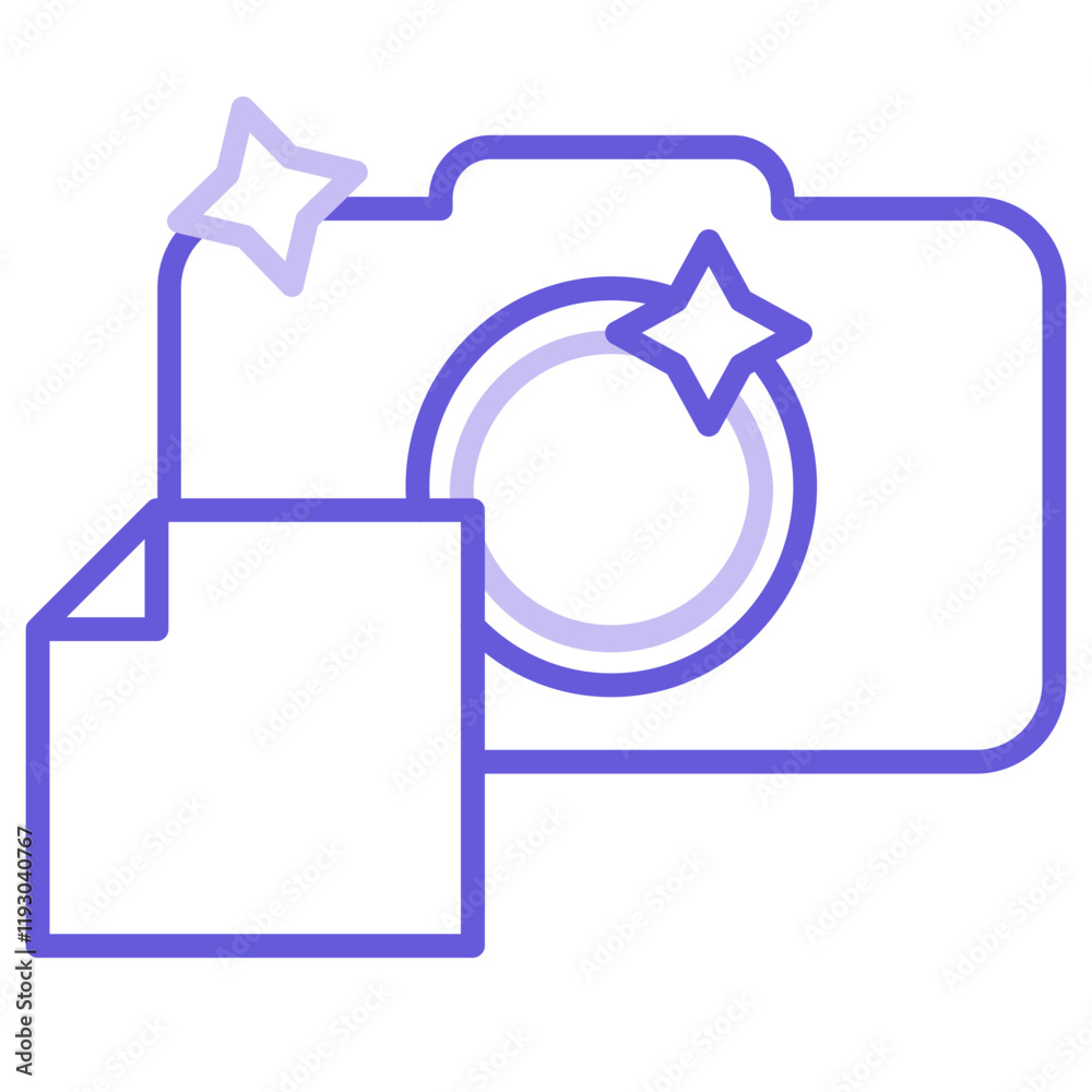 Cleaning Camera Icon