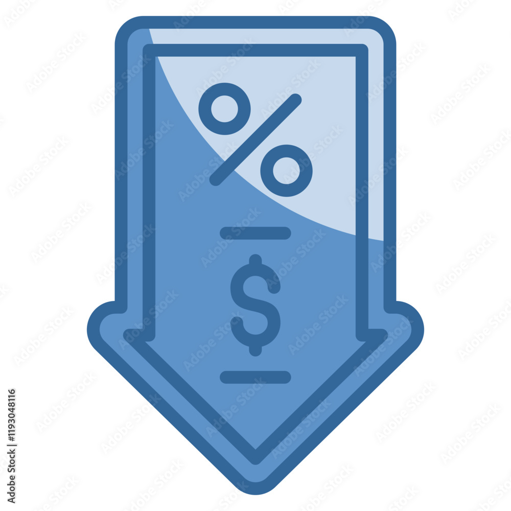 Price Reduction Icon Element For Design Price Reduction Icon Element For Design