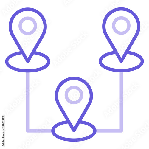 Multiple Destinations Icon