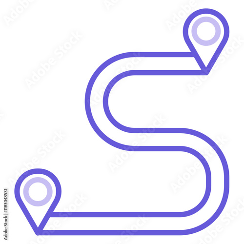 Route Map Icon