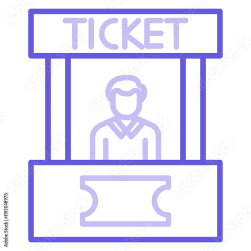 Ticket Office Icon