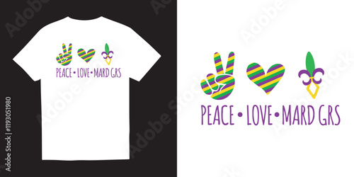 Peace love mardi gras tshirt design, Mardi Gras svg design,Happy Mardi Gras svg, Fleur De Lis svg, Mardi Gras Coquette Bow png, Hand Drawn design, Brushstroke Mardi Gras
